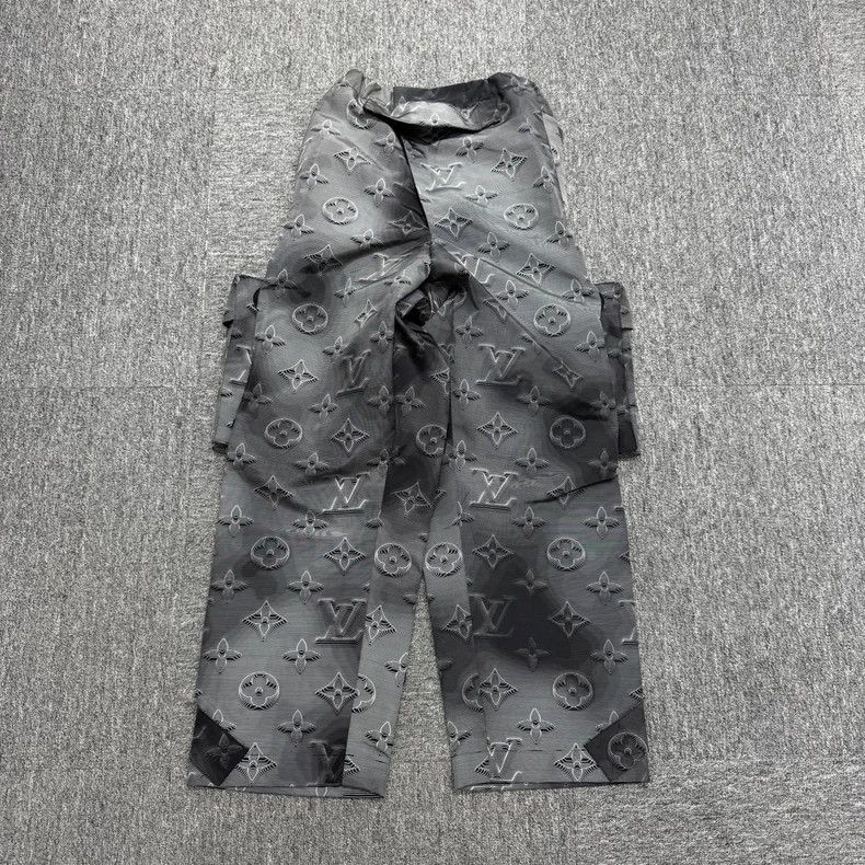 Louis Vuitton Louis Vuitton Work Pants in Gray Color Size US 31 - 1 Thumbnail