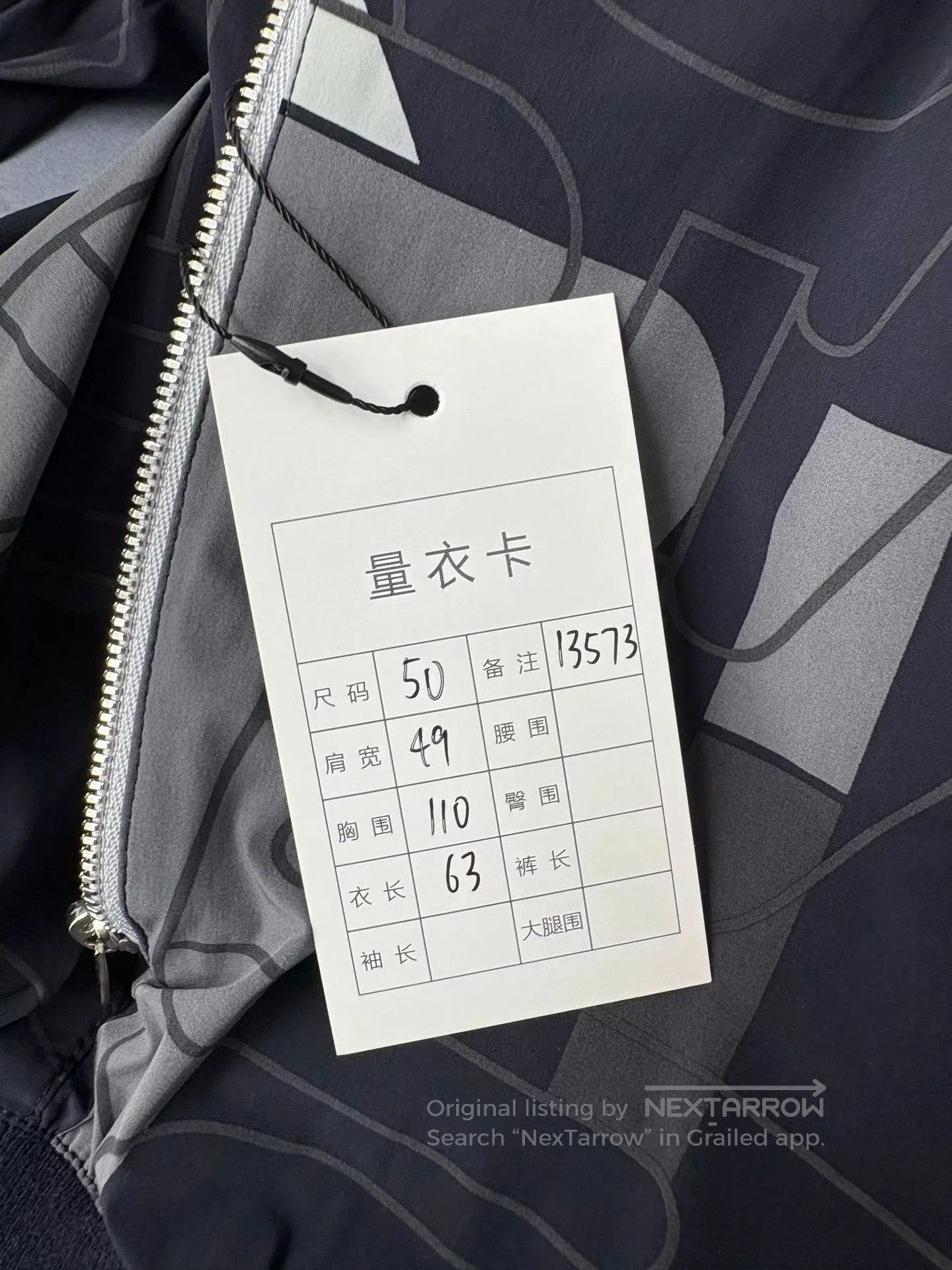 Hermes HERMES Gray Reversible Jacket Coat. Size US L / EU 52-54 / 3 - 7 Thumbnail