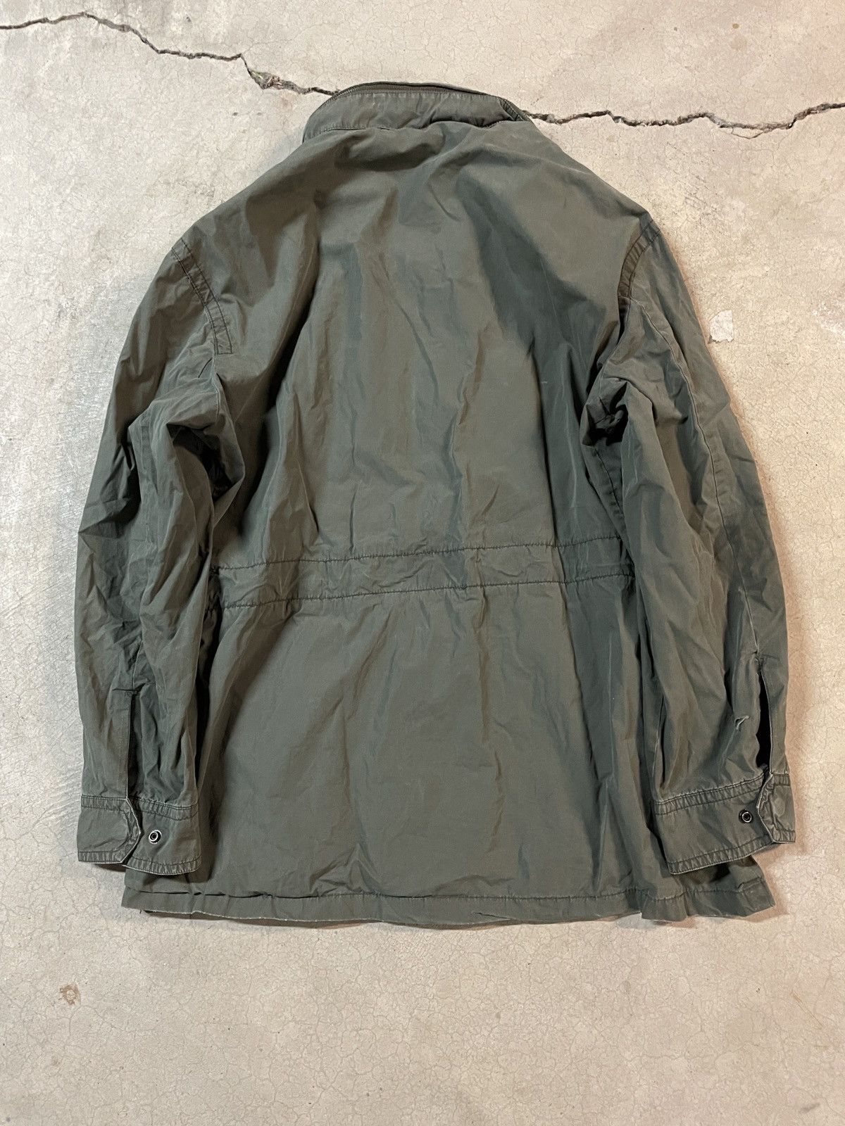 Old Navy Vintage 00s Old Navy Military Utility Jacket Army Green XL Size US XL / EU 56 / 4 - 4 Thumbnail