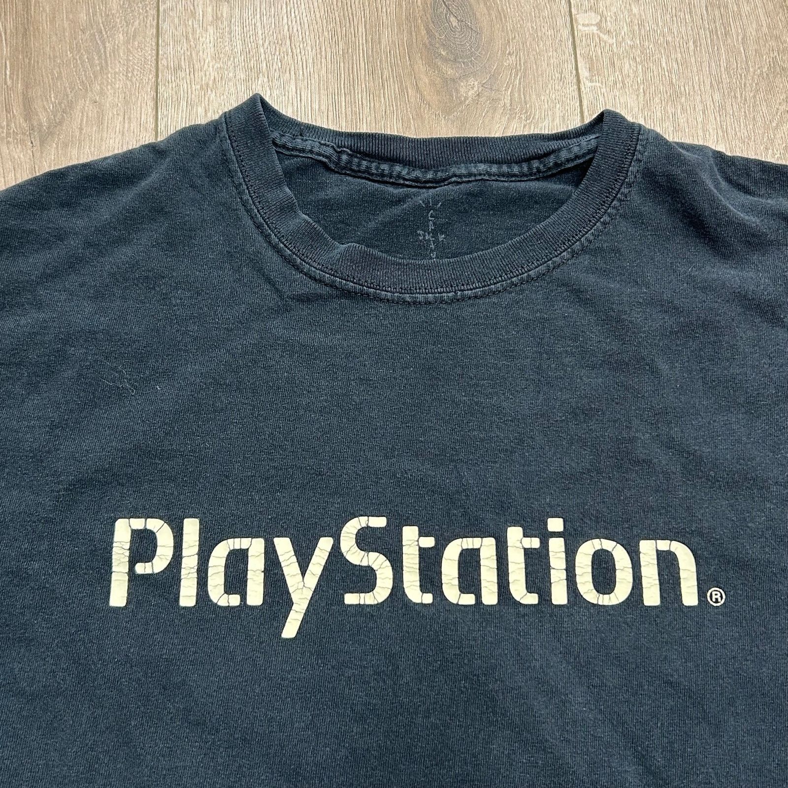 Travis Scott Cactus Jack Travis Scott Motherboard Playstation black Tee M Size US M / EU 48-50 / 2 - 5 Thumbnail