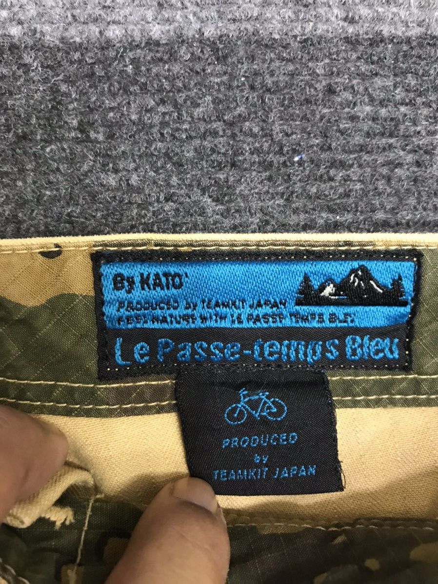 Japanese Brand KATO Japan Cyclist Multipockets HBT Cotton Convertible Pant Size US 31 - 5 Thumbnail