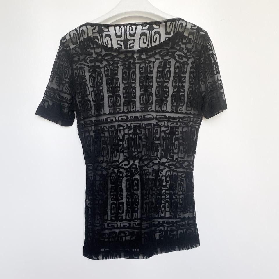 Givenchy givenchy vision line short sleeved mesh top Size S / US 4 / IT 40 - 6 Thumbnail