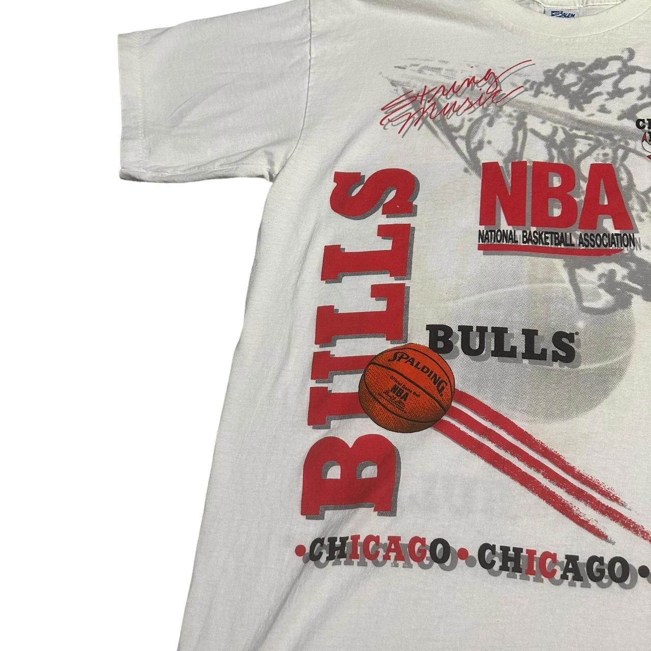 Salem Sportswear 90s Chicago Bulls AOP Salem Sportswear Shirt (MADE IN USA) Size US XL / EU 56 / 4 - 3 Thumbnail