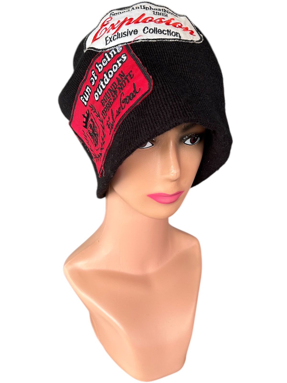 Japanese Brand × Kapital × Vintage Japanese Punk Bondage Style Beanie Hats Size ONE SIZE - 2 Thumbnail