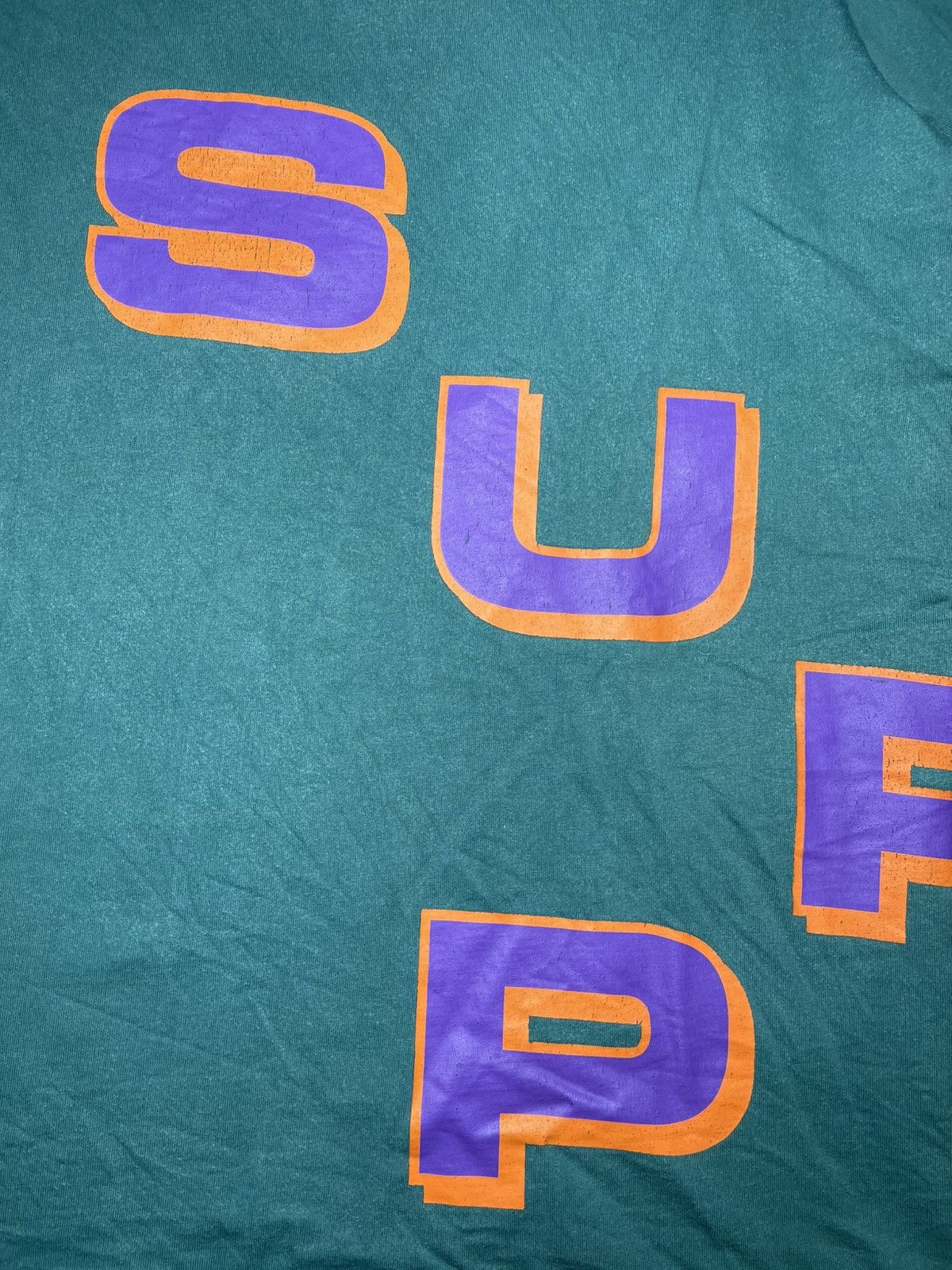 Supreme Supreme Stagger Tee (X-Large) Size US XL / EU 56 / 4 - 3 Thumbnail