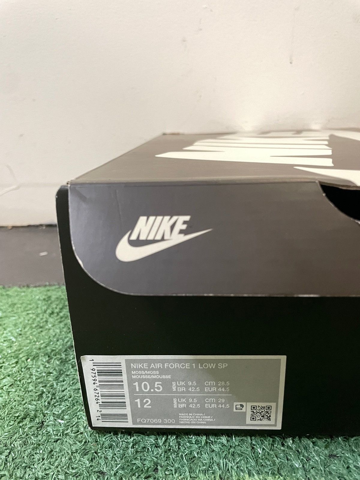 Cactus Plant Flea Market × Nike Nike Air Force 1 Low CPFM moss green size 10.5men/12women Size US 10.5 / EU 43-44 - 8 Thumbnail