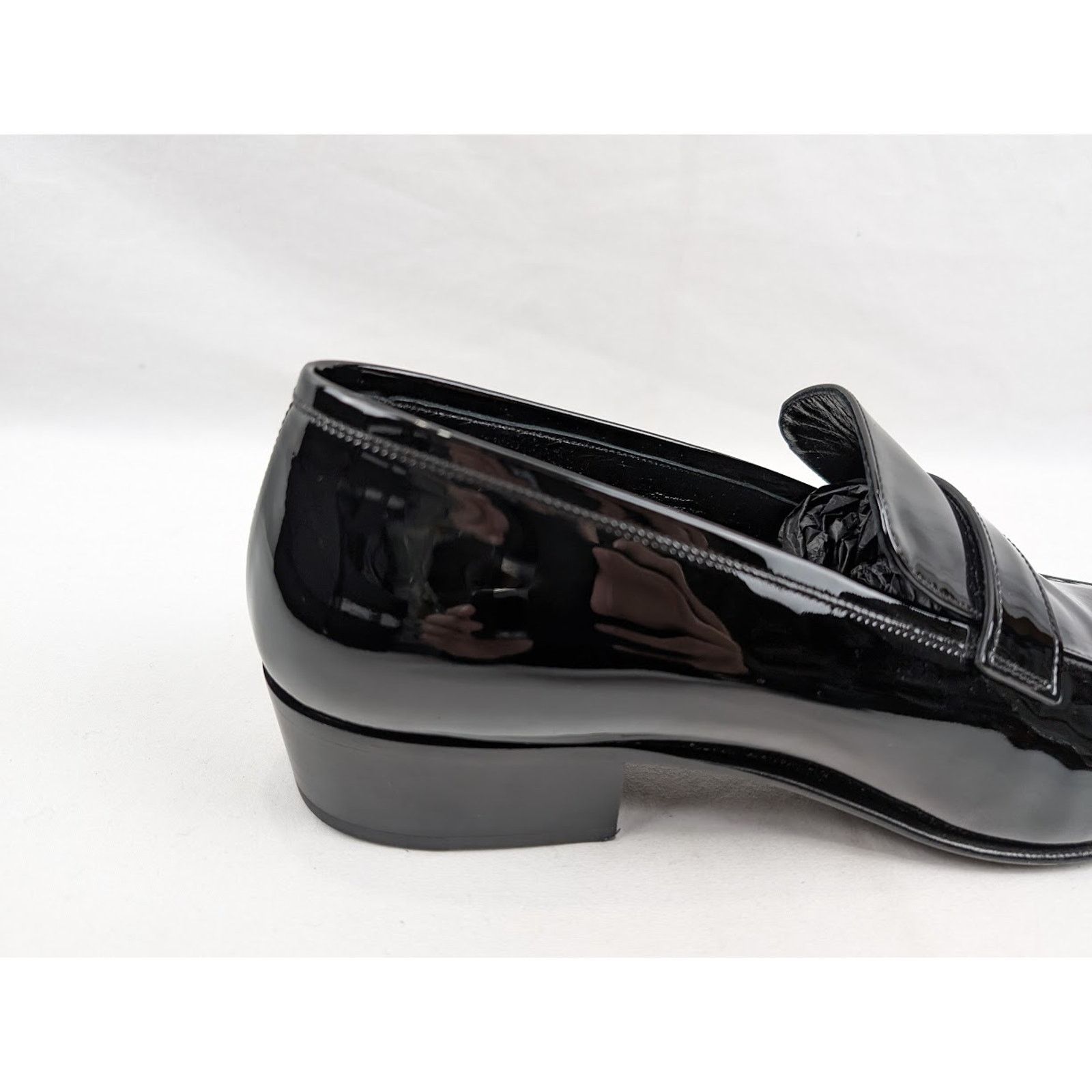 Saint Laurent Paris o1rshd1 Solferino 30 Moccasin in Nero Size US 13 / EU 46 - 4 Thumbnail