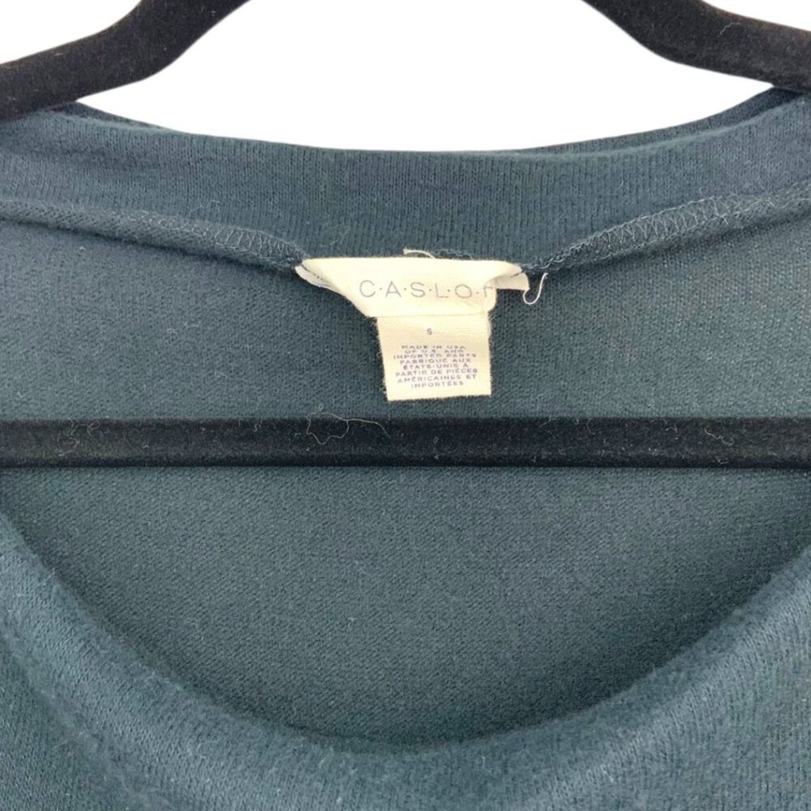 Other Caslon Cozy Hacci Knit Top Black Size Small NWOT $49 MSRP Size S / US 4 / IT 40 - 4 Thumbnail