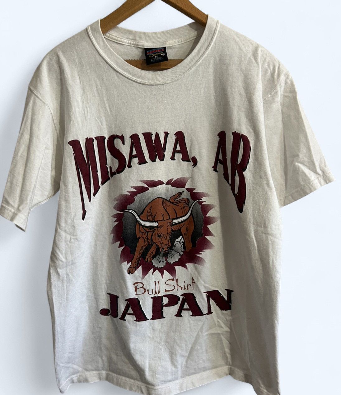 Vintage Vintage Misawa AR Japan Bull Shirt Size Medium Size US M / EU 48-50 / 2 - 1 Thumbnail
