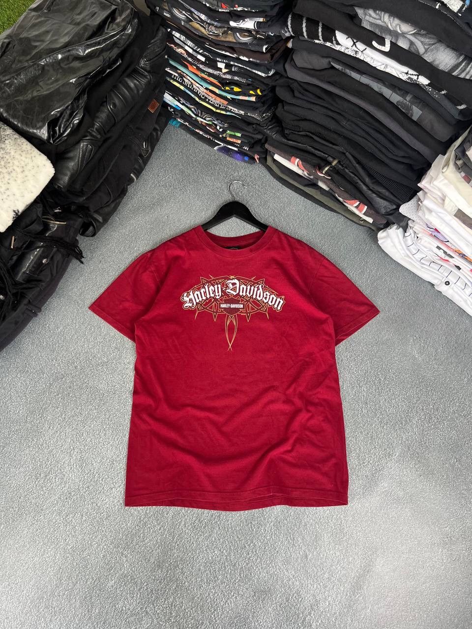 Harley Davidson Harley Davidson Y2K 00s Vintage T-shirt Size US M / EU 48-50 / 2 - 1 Thumbnail