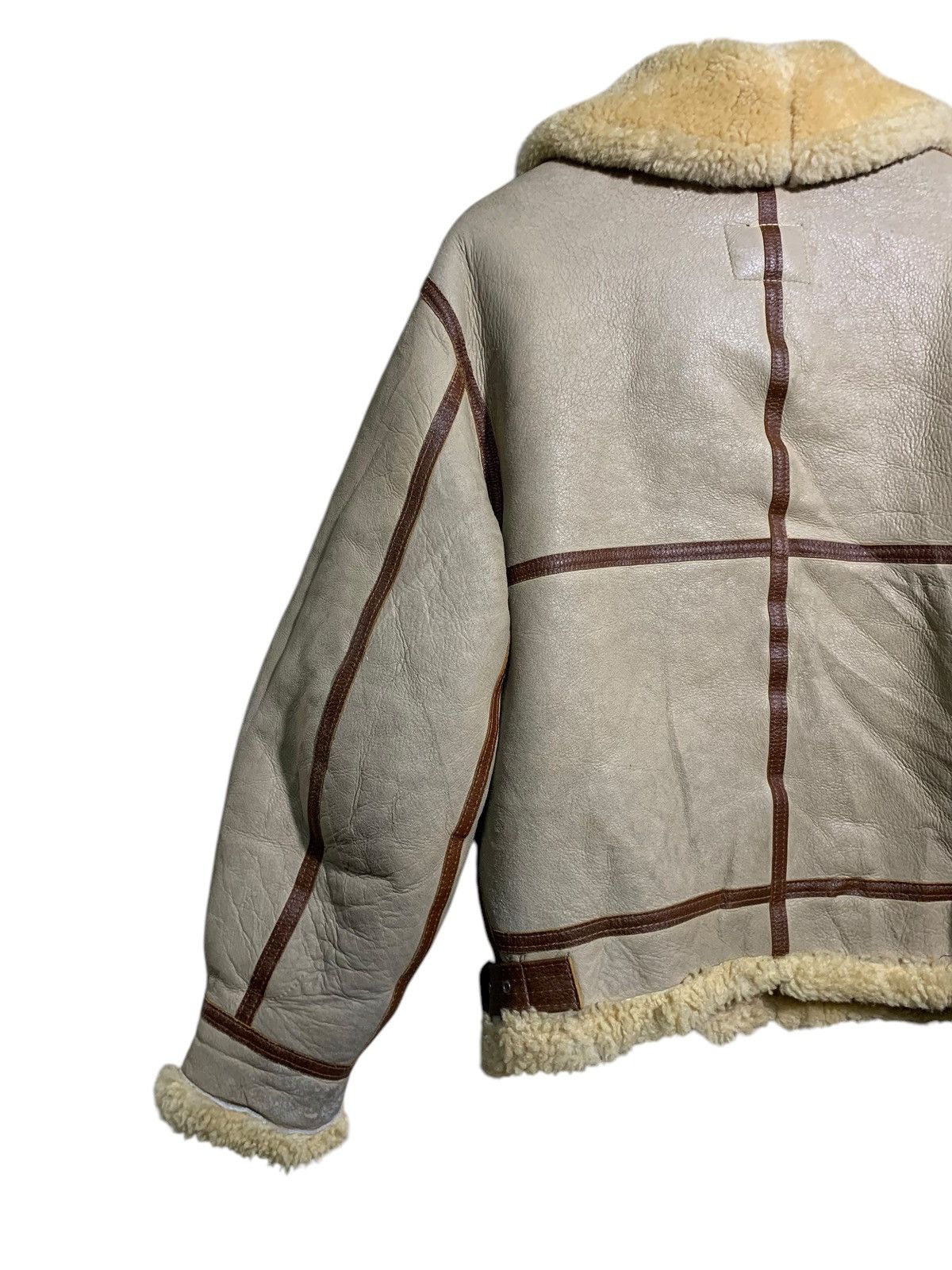 Avirex 🔥AVIREX USA SHEEPSKINS LEATHER TYPE B3 JACKETS Size US S / EU 44-46 / 1 - 5 Thumbnail