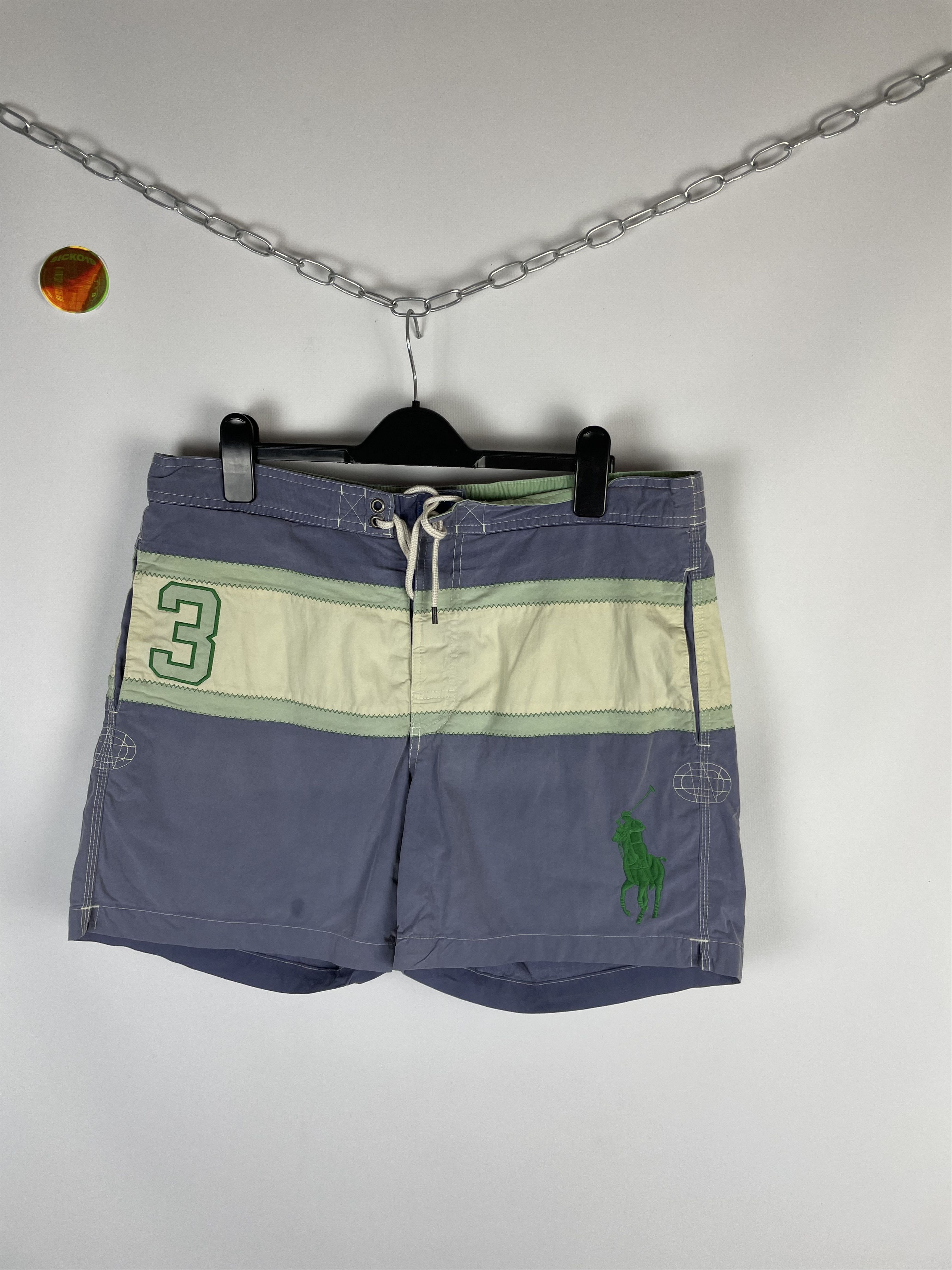 Polo Ralph Lauren × Ralph Lauren × Vintage Vintage Polo Ralph Lauren Shorts Y2K Logo Pony USA Size US 32 / EU 48 - 3 Thumbnail