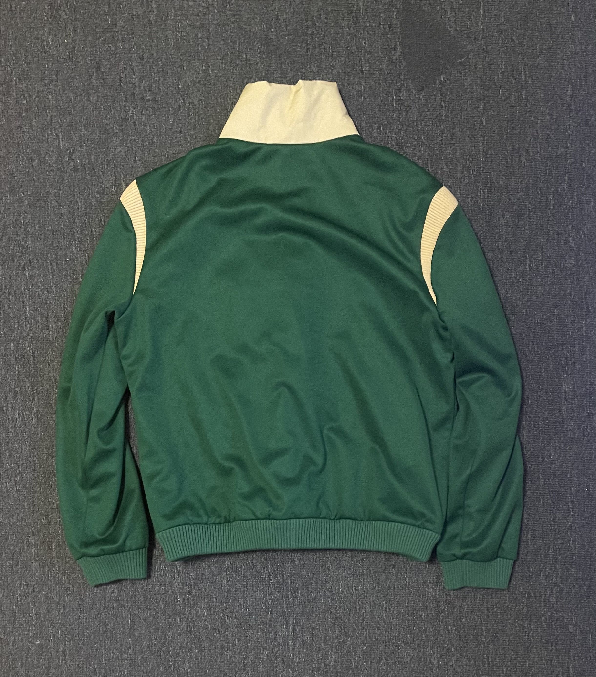 Gucci GUCCI green patchwork sportswear jacket size L Size US L / EU 52-54 / 3 - 3 Thumbnail