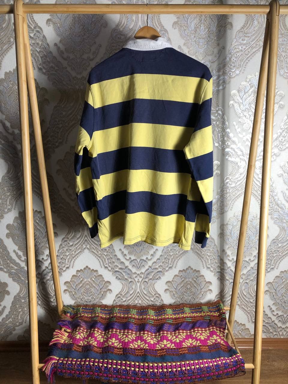 Polo Ralph Lauren × Vintage VERY RARE POLO RALPH LAUREN RUGBY LONG SLEEVE DESIGNER 90s Size US XL / EU 56 / 4 - 9 Thumbnail