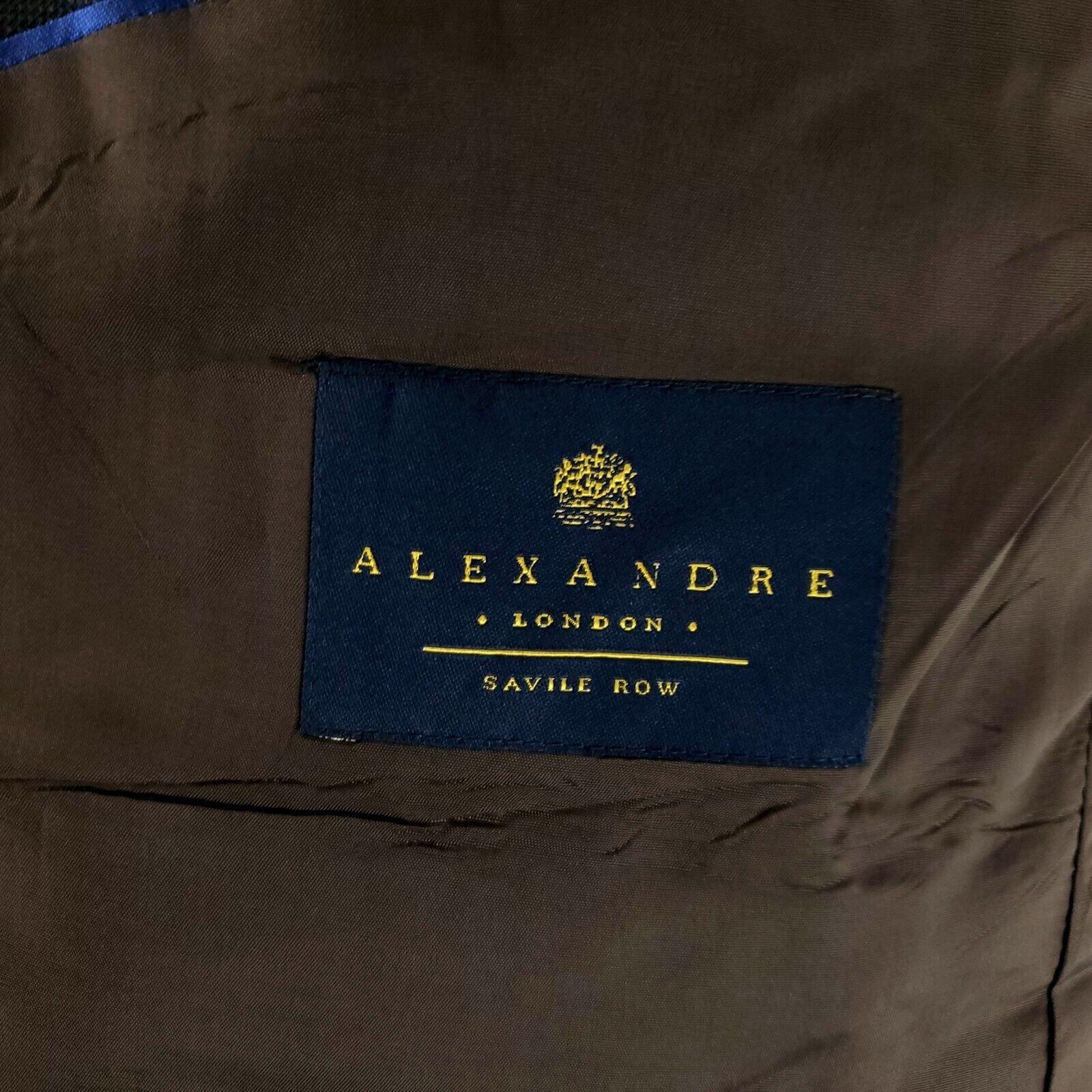 Savile Row Alexandre London Savile Row Wool 2 Button 2 Piece Suit 40R B Size 42R - 8 Thumbnail