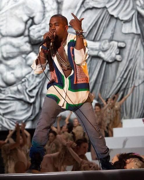 MNML MNML Kanye Coachella shirt grail white colour block pattern Size US L / EU 52-54 / 3 - 5 Thumbnail