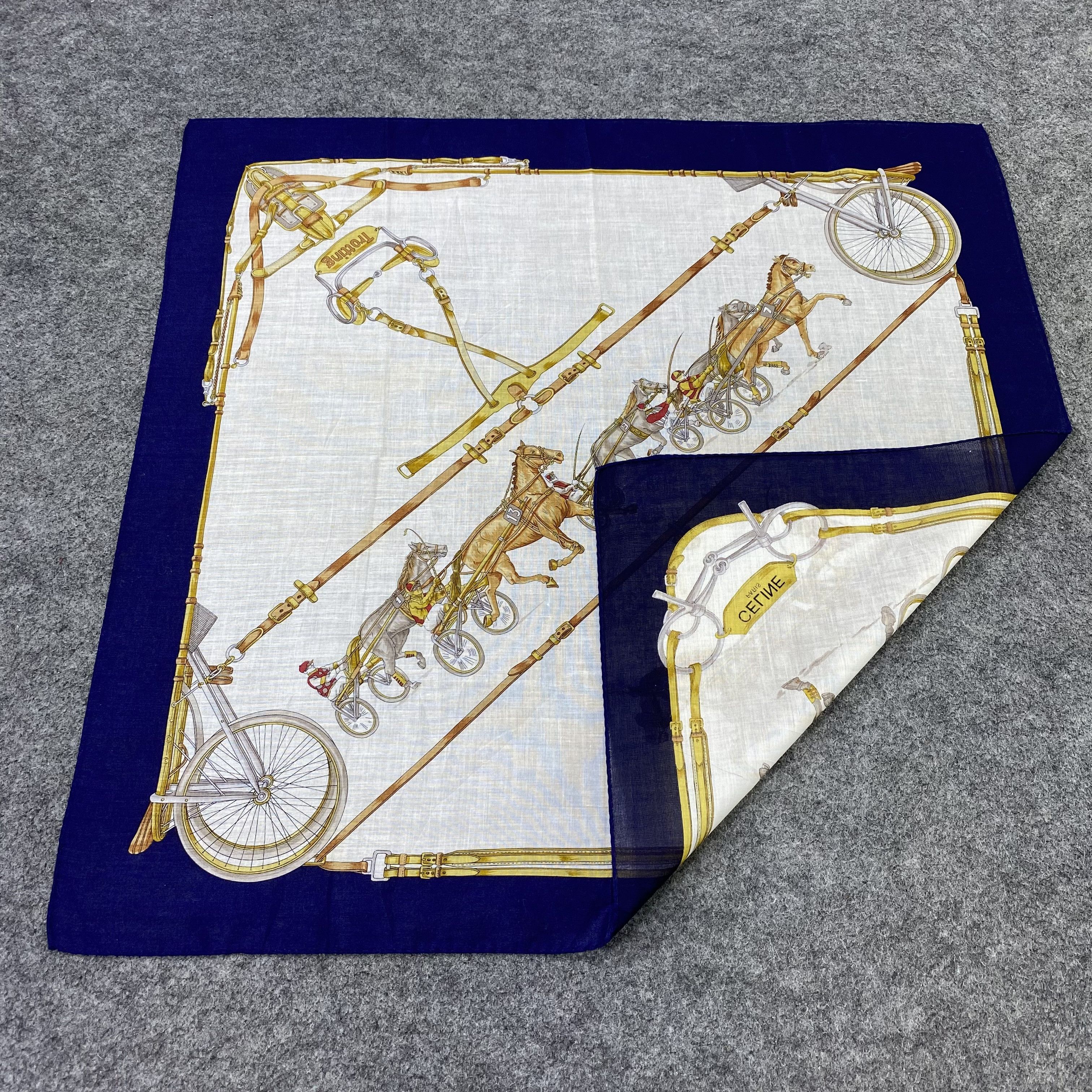 Celine Celine Handkerchief / Bandana / Neckerchief-B2166 Size ONE SIZE - 5 Thumbnail