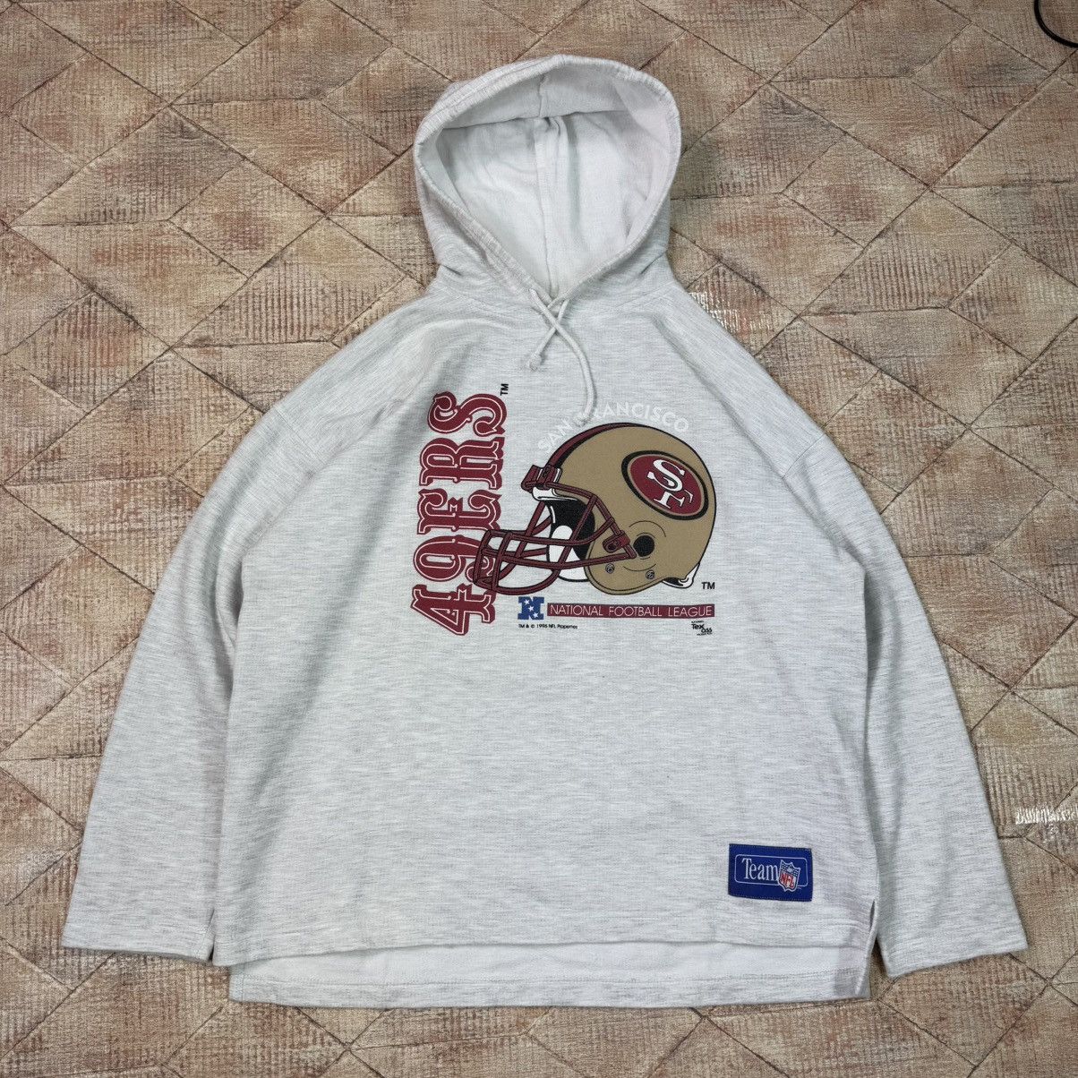 NFL × Vintage Vintage San Francisco 49ers 1996 NFL Hoodie Loose Fit 90s Size US L / EU 52-54 / 3 - 6 Thumbnail