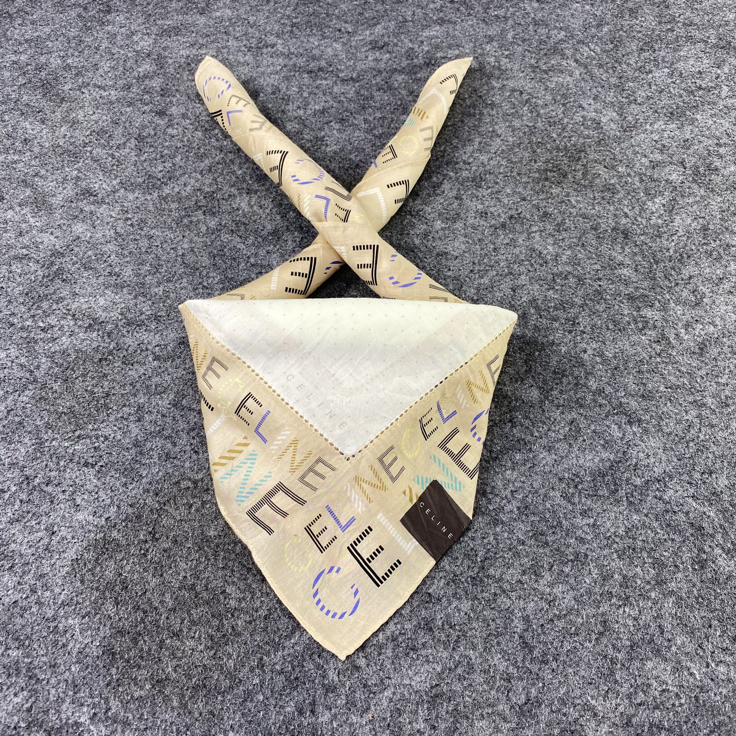 Celine Celine Handkerchief / Bandana / Neckerchief -B1055 Size ONE SIZE - 2 Thumbnail