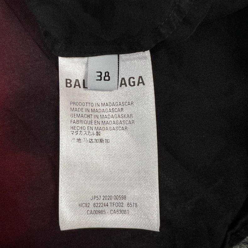 Balenciaga balenciaga dual color button-up shirt-2507 Size US M / EU 48-50 / 2 - 7 Thumbnail