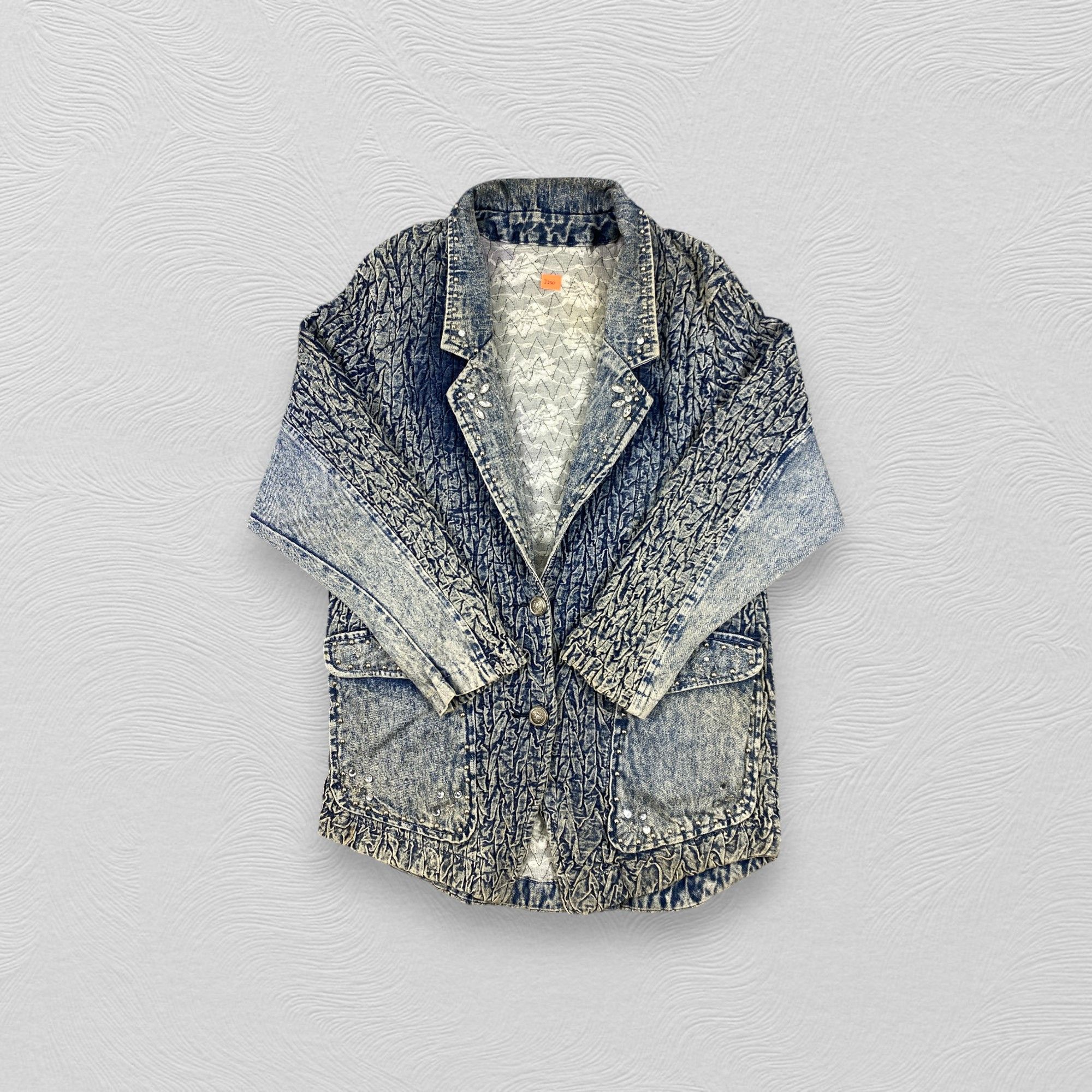 Kapital Vintage Acid Wash Denim kapital style Jacket- J250 Size US M / EU 48-50 / 2 - 4 Thumbnail