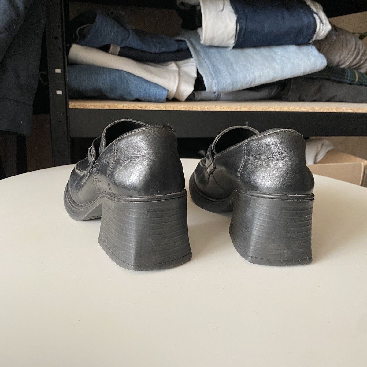 Designer × Dockers × Vintage vintage genuine leather mules dockers Size US 8 / IT 38 - 7 Thumbnail