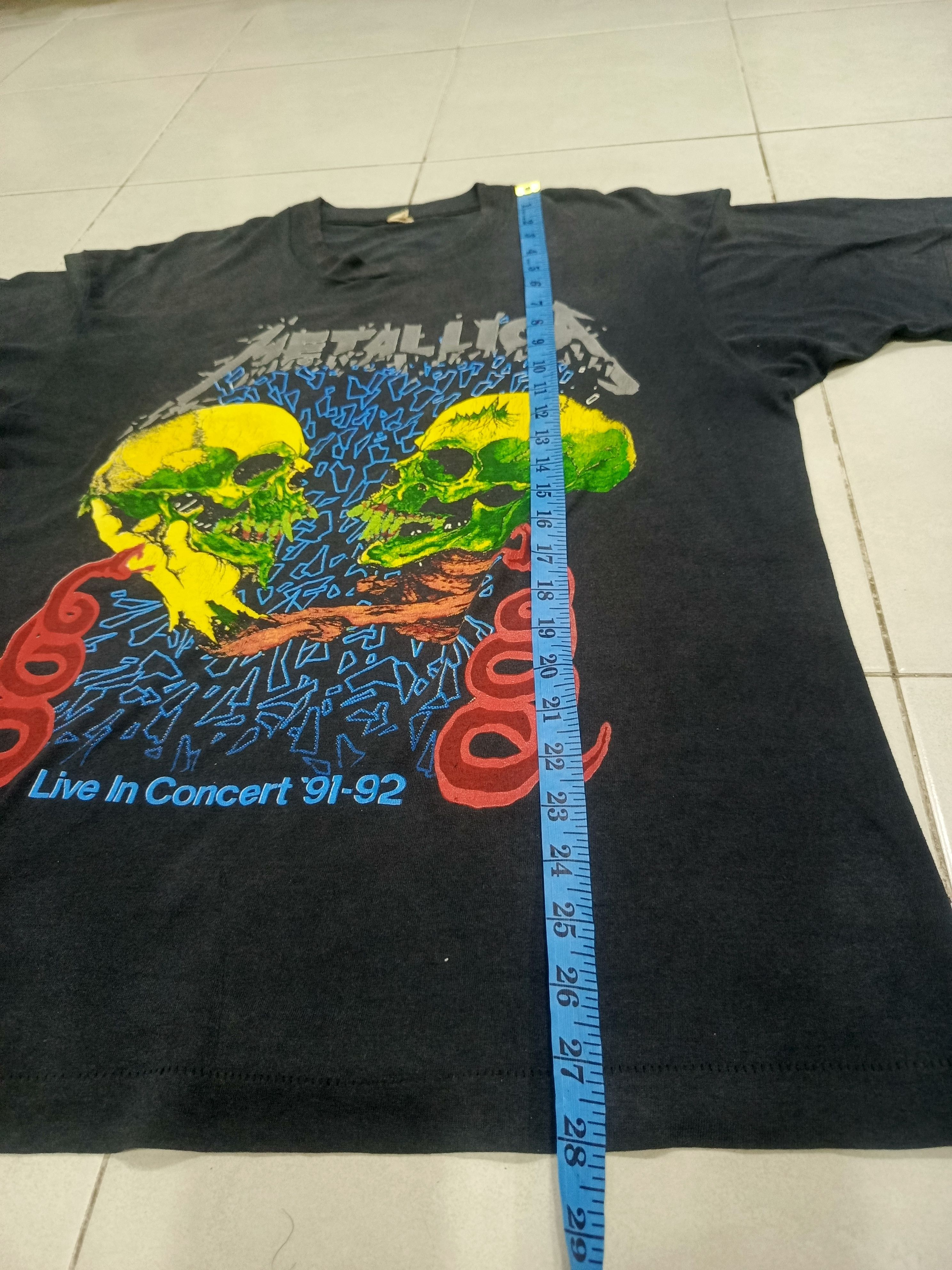 Vintage Metallica shirt 90s vintage Size US XL / EU 56 / 4 - 7 Thumbnail