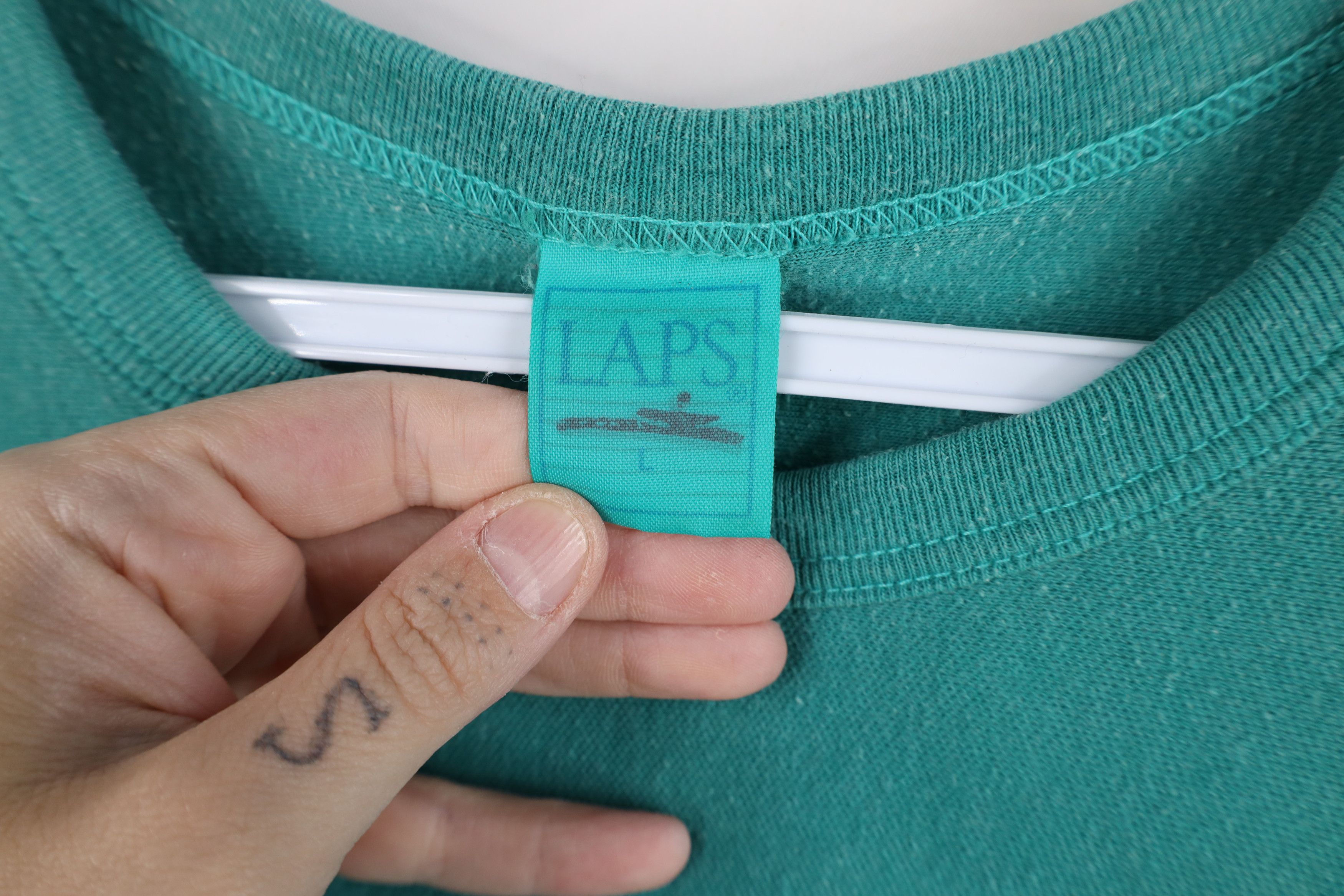 Vintage Vintage 80s Streetwear Dolphins Dolman Sleeve Sweatshirt USA Size XL / US 12-14 / IT 48-50 - 8 Thumbnail