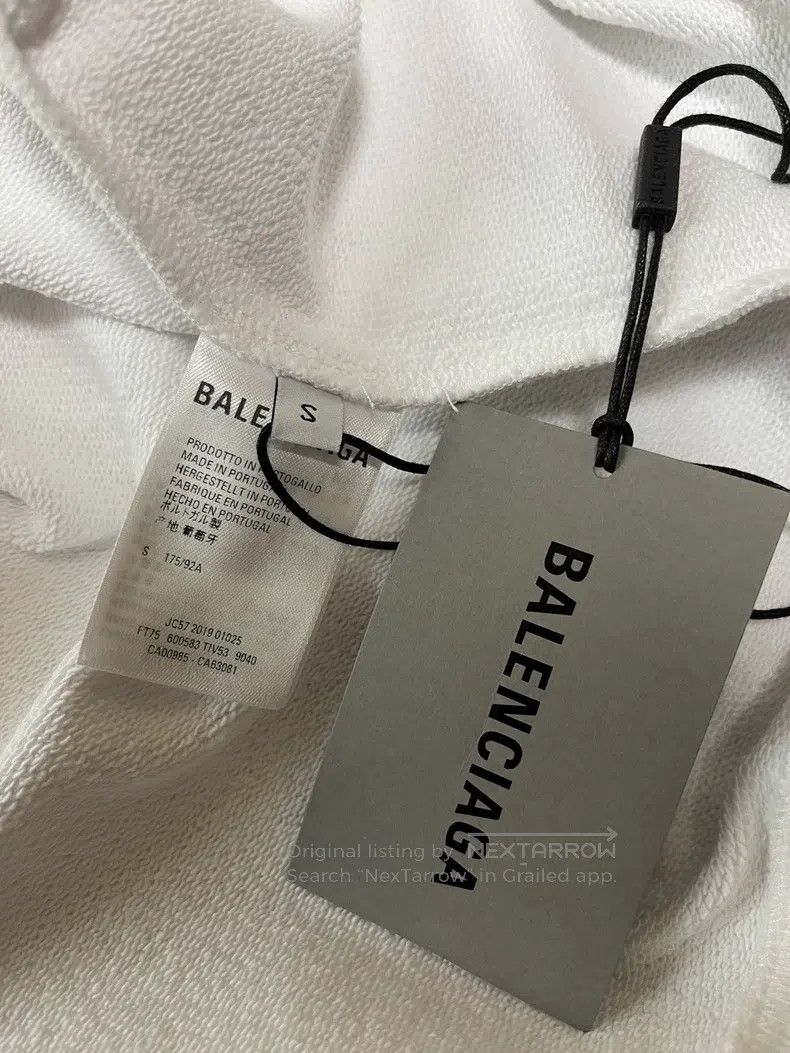 Balenciaga Balenciaga Classic Coke Logo Hooded Sweatshirt Size US S / EU 44-46 / 1 - 5 Thumbnail