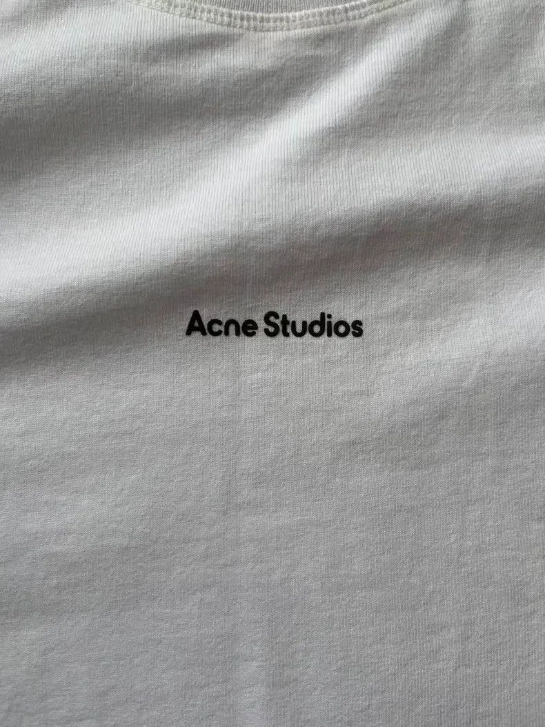 Acne Studios Acne Studios Micro Logo Printed Cotton Casual Short Sleeve Size US M / EU 48-50 / 2 - 3 Thumbnail