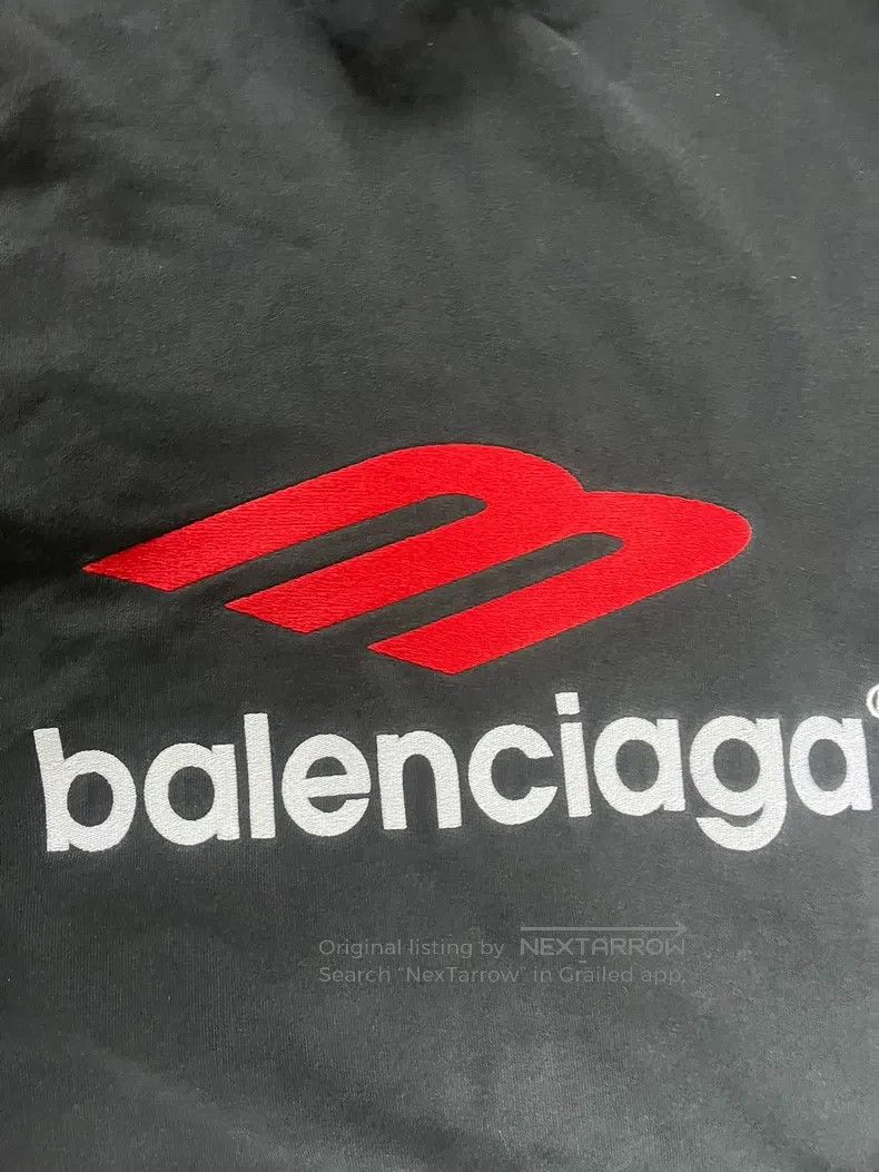 Balenciaga Balenciaga Racing 3B Embroidered Hooded Sweatshirt Jacket Size US L / EU 52-54 / 3 - 2 Thumbnail
