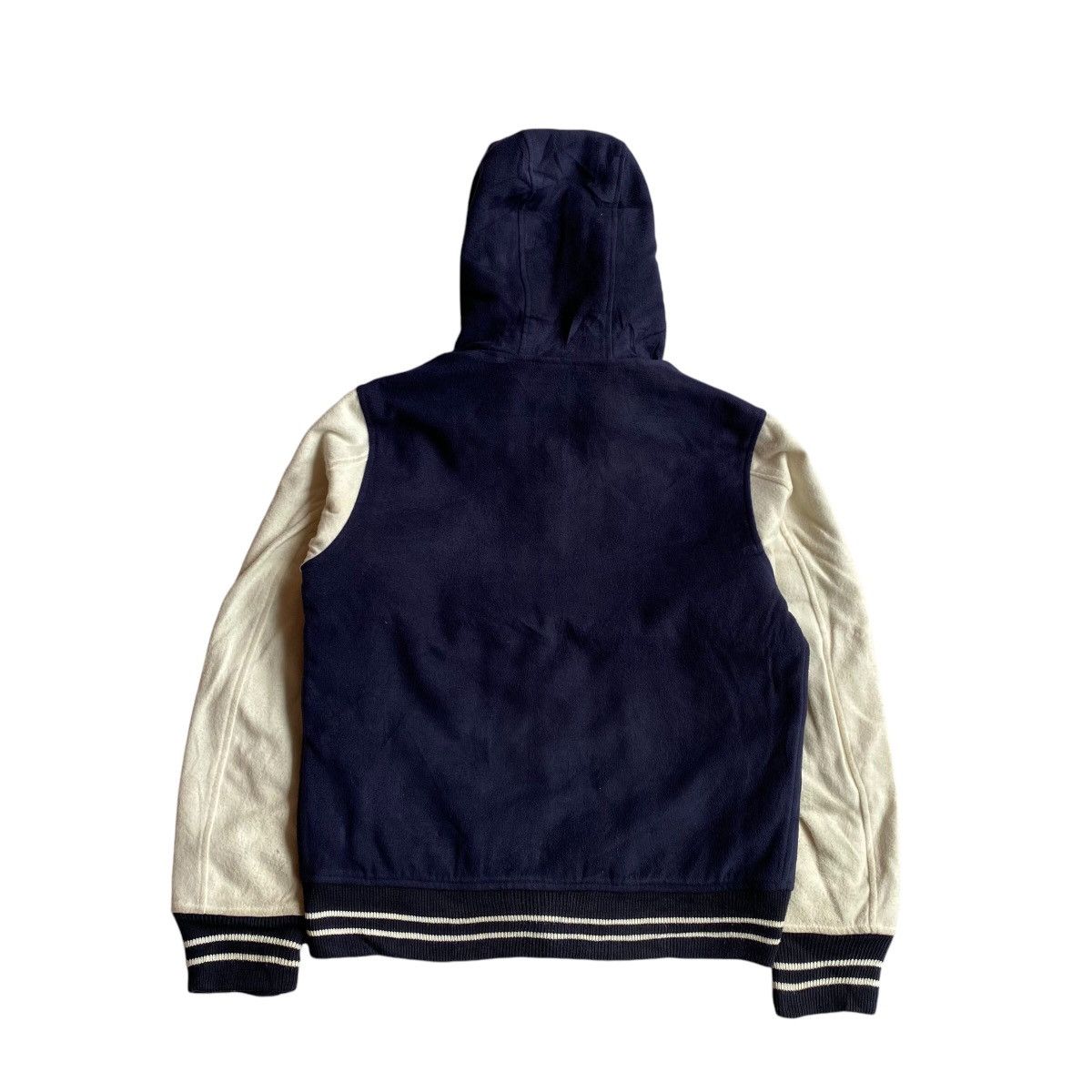 Beams Plus × Japanese Brand Beams Varsity Wool Hooded Jacket Size US M / EU 48-50 / 2 - 2 Thumbnail