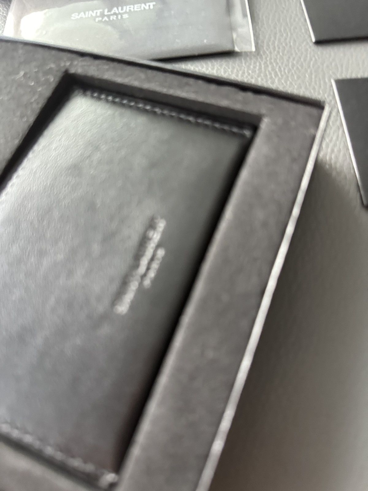Hedi Slimane × Saint Laurent Paris × Yves Saint Laurent Brand New Saint Laurent Wallet Cardholder Size ONE SIZE - 9 Thumbnail