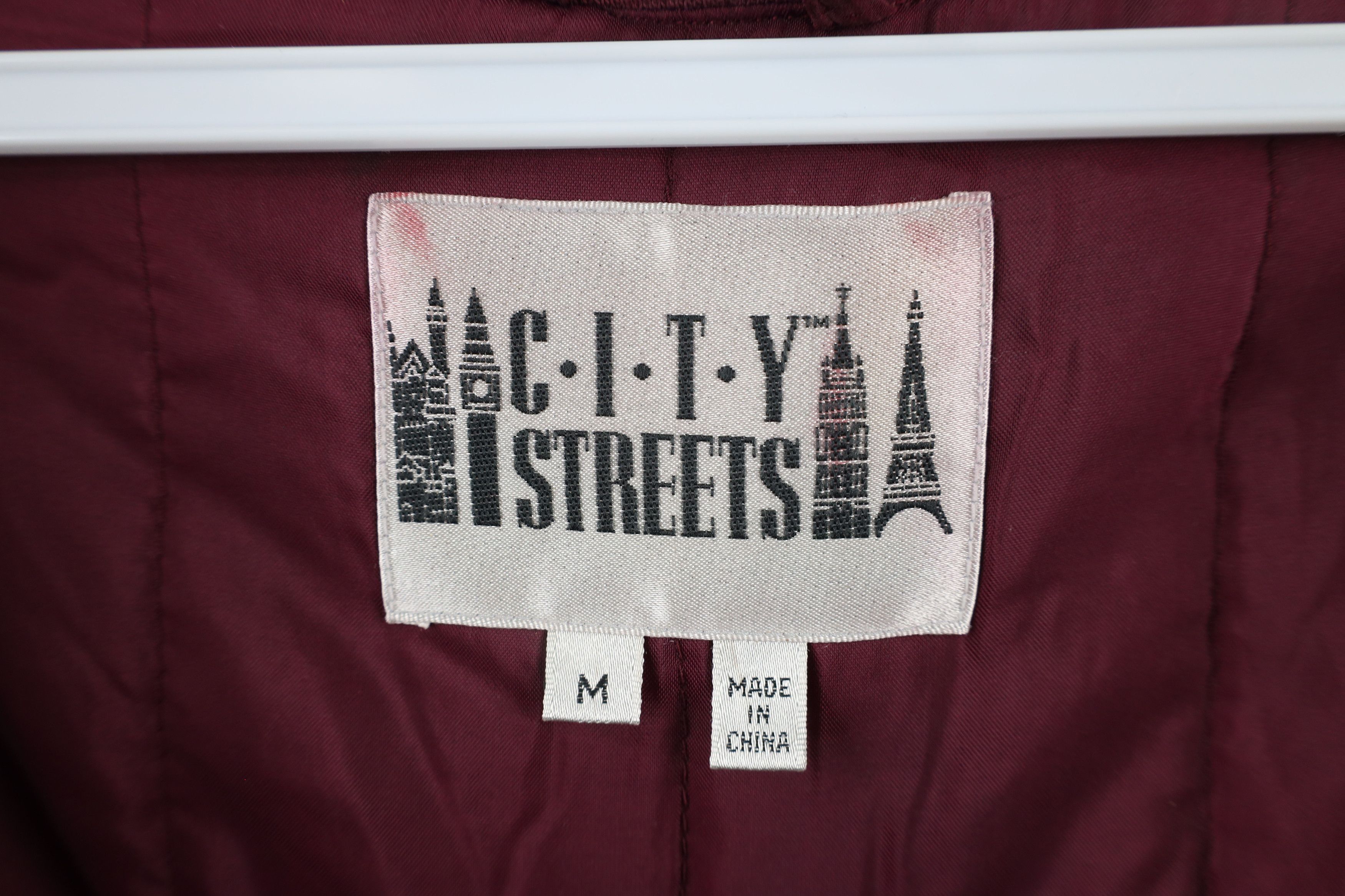 Vintage Vintage 90s Streetwear Quilted Silk Bomber Jacket Maroon Size US M / EU 48-50 / 2 - 9 Thumbnail