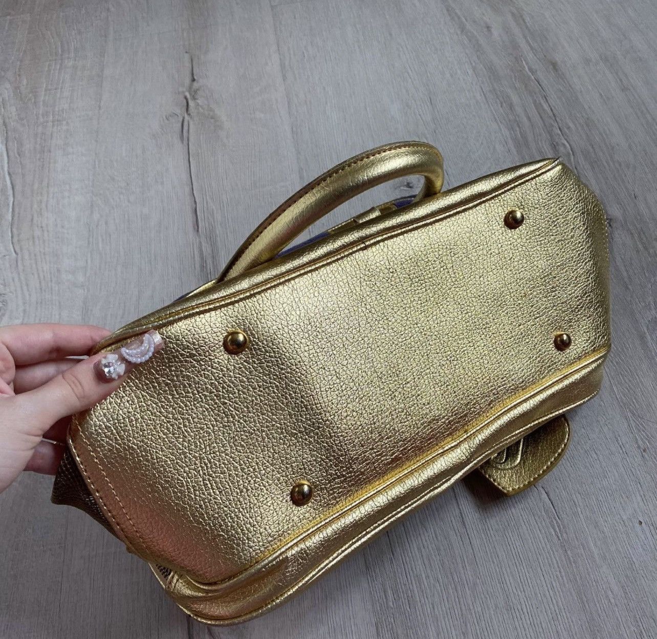 Juicy Couture × Vintage 2000s Vintage Juicy Couture Daydreamer Velour Velvet Y2k Bag Size ONE SIZE - 5 Thumbnail