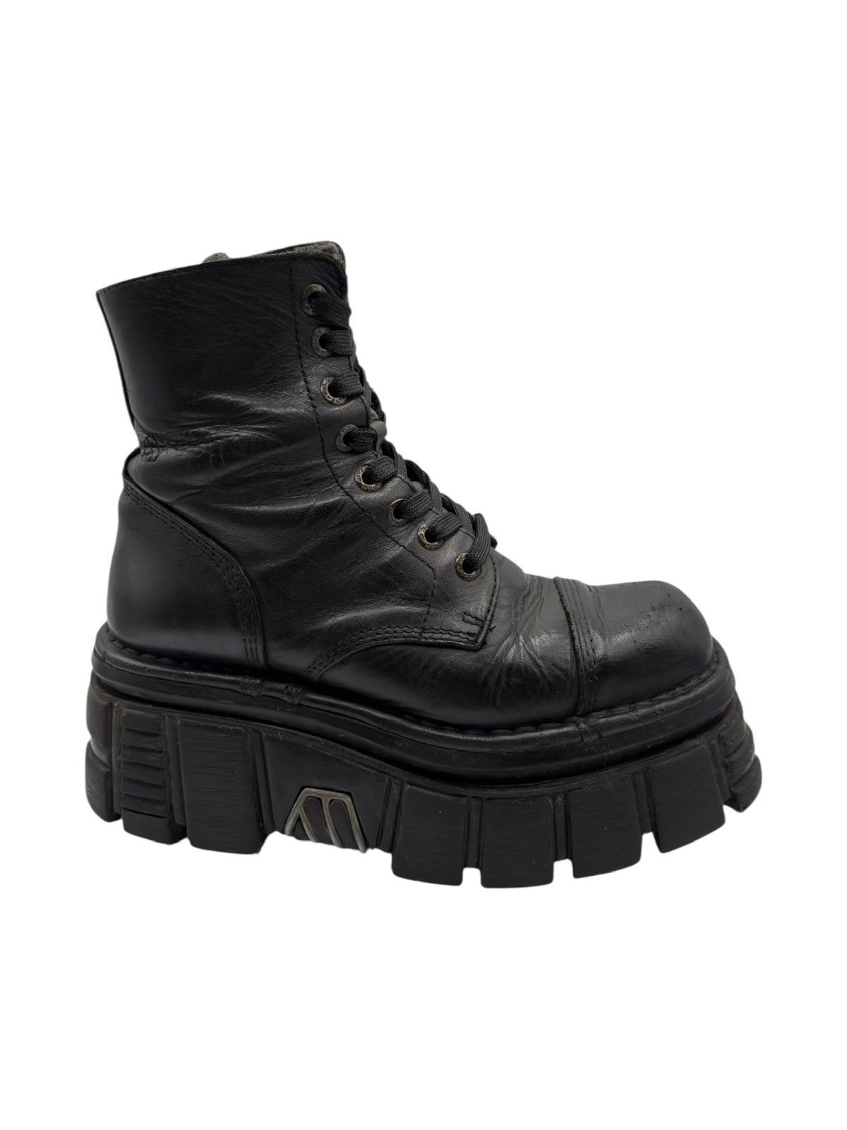 New Rock New Rock mili lace-up platform boots Size 37 Size US 7 / IT 37 - 4 Thumbnail