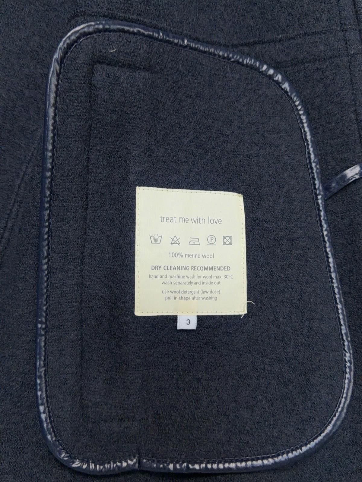 Frauenschuh Womens Frauenschuh Boiled Wool Jacket Zip Cardigan Size 3 L Size L / US 10 / IT 46 - 8 Thumbnail