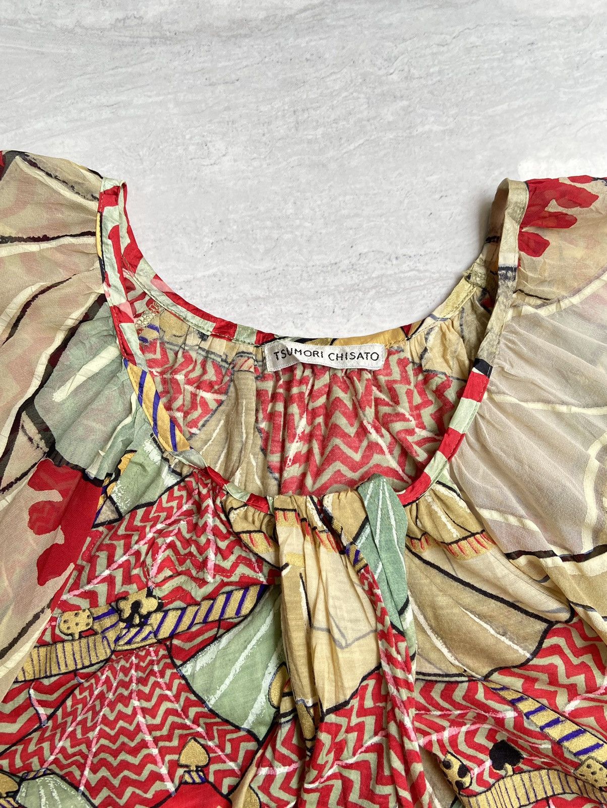 Issey Miyake × Tsumori Chisato TSUMORI CHISATO Patterned T-Shirt Size S / US 4 / IT 40 - 4 Thumbnail