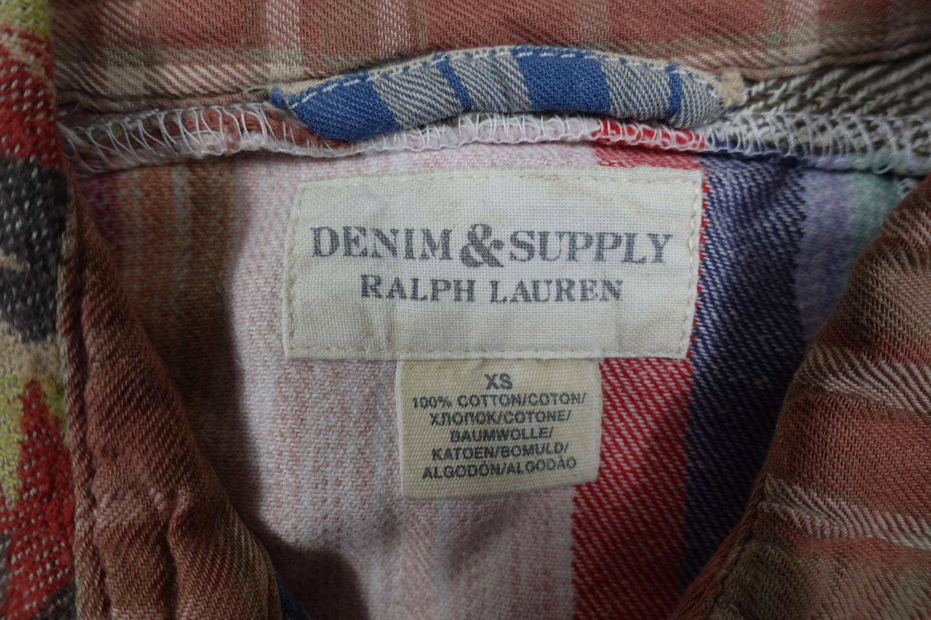 Denim & Supply Ralph Lauren Ralph Lauren Denim & Supply Shirt Patchwork Aztec Flannel XS Size XS / US 0-2 / IT 36-38 - 4 Thumbnail