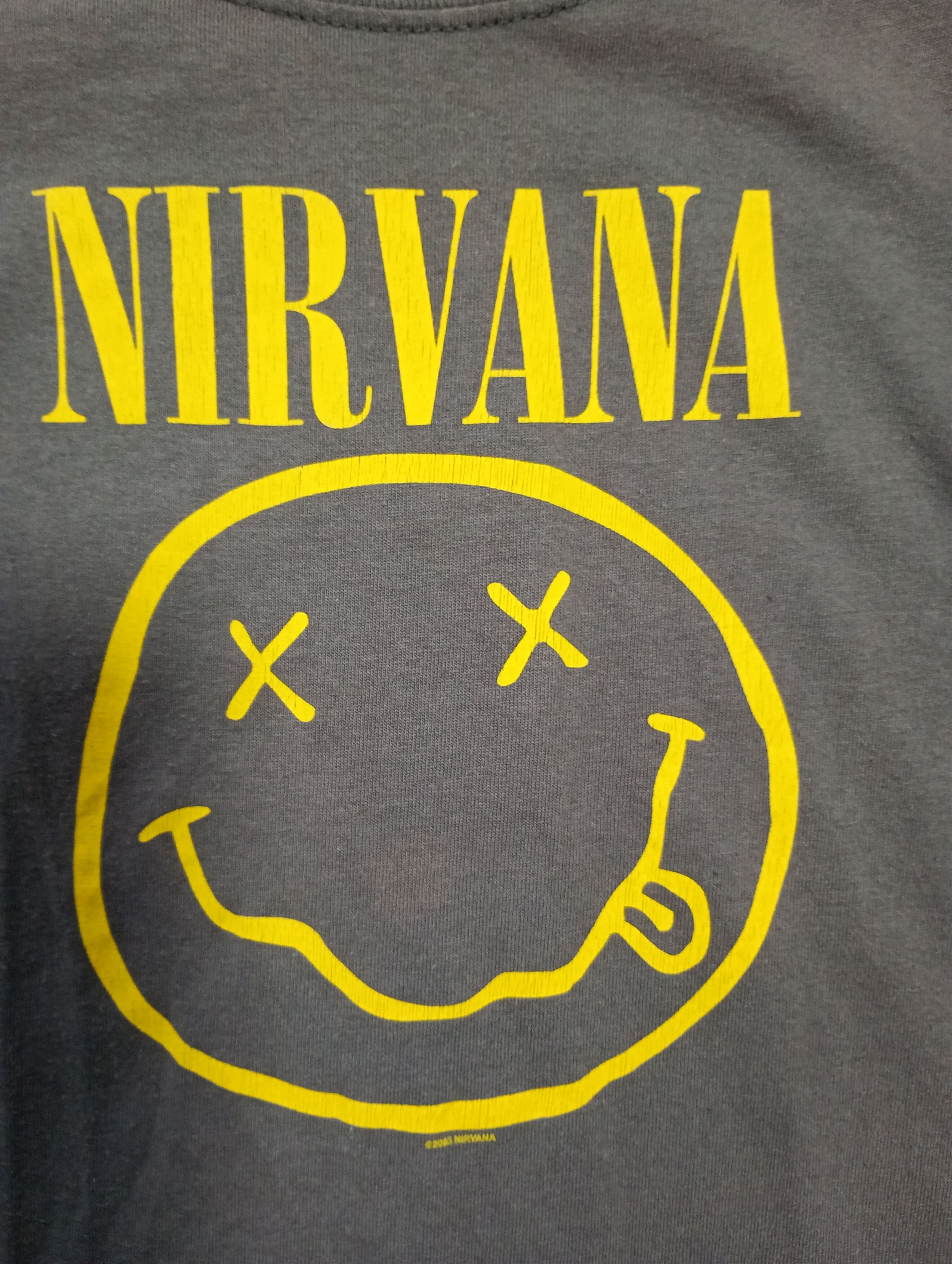 Gildan Nirvana Smile Gildan T-Shirt 2003 Size US S / EU 44-46 / 1 - 10 Thumbnail
