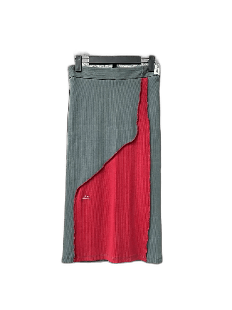 Acronym Acw Half Skirt in Green and Red Size 22" - 1 Thumbnail