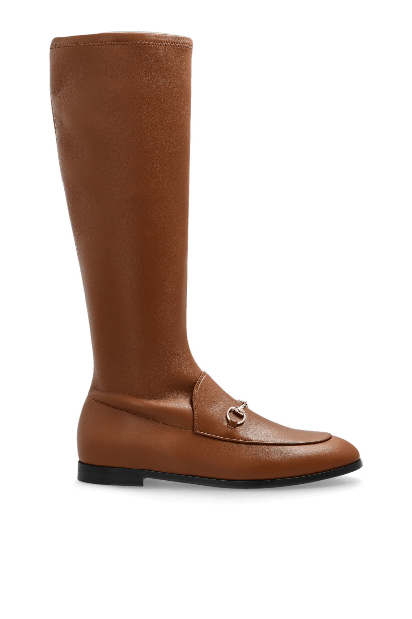 Gucci oc11z0126 Women's Gucci Jordan Boots In Brown Size US 5.5 / IT 35.5 - 1 Thumbnail