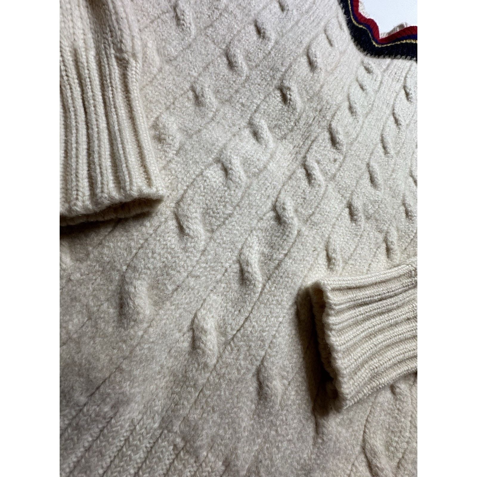 Polo Ralph Lauren Vintage 1980s Polo Ralph Lauren Wool Tennis Sweater Large Size US L / EU 52-54 / 3 - 14 Thumbnail