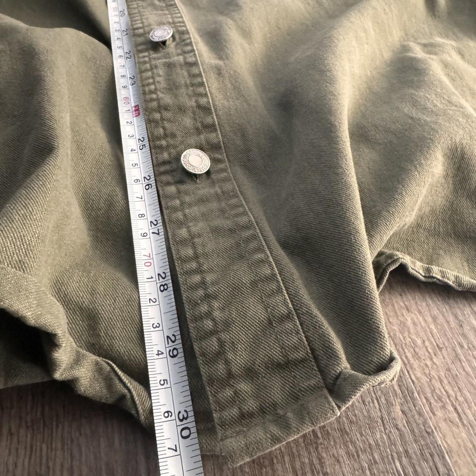 Levi's LEVIS • Classic 2 Pocket L/S Button Up Shirt "Green" (XL) Size US XL / EU 56 / 4 - 7 Thumbnail
