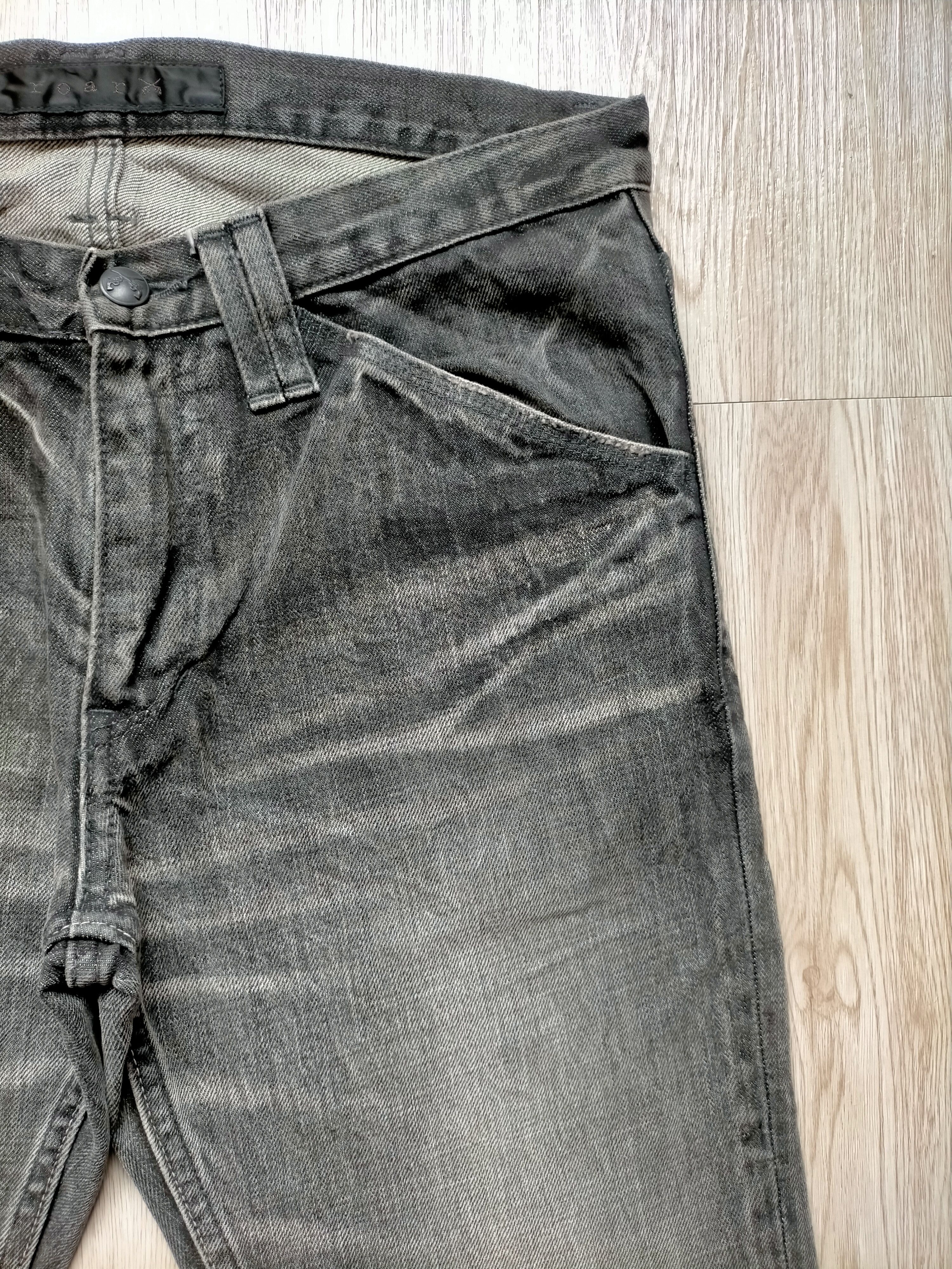 If Six Was Nine Roar Guns Made in Japan Punk style Black Denim Size US 31 - 5 Thumbnail