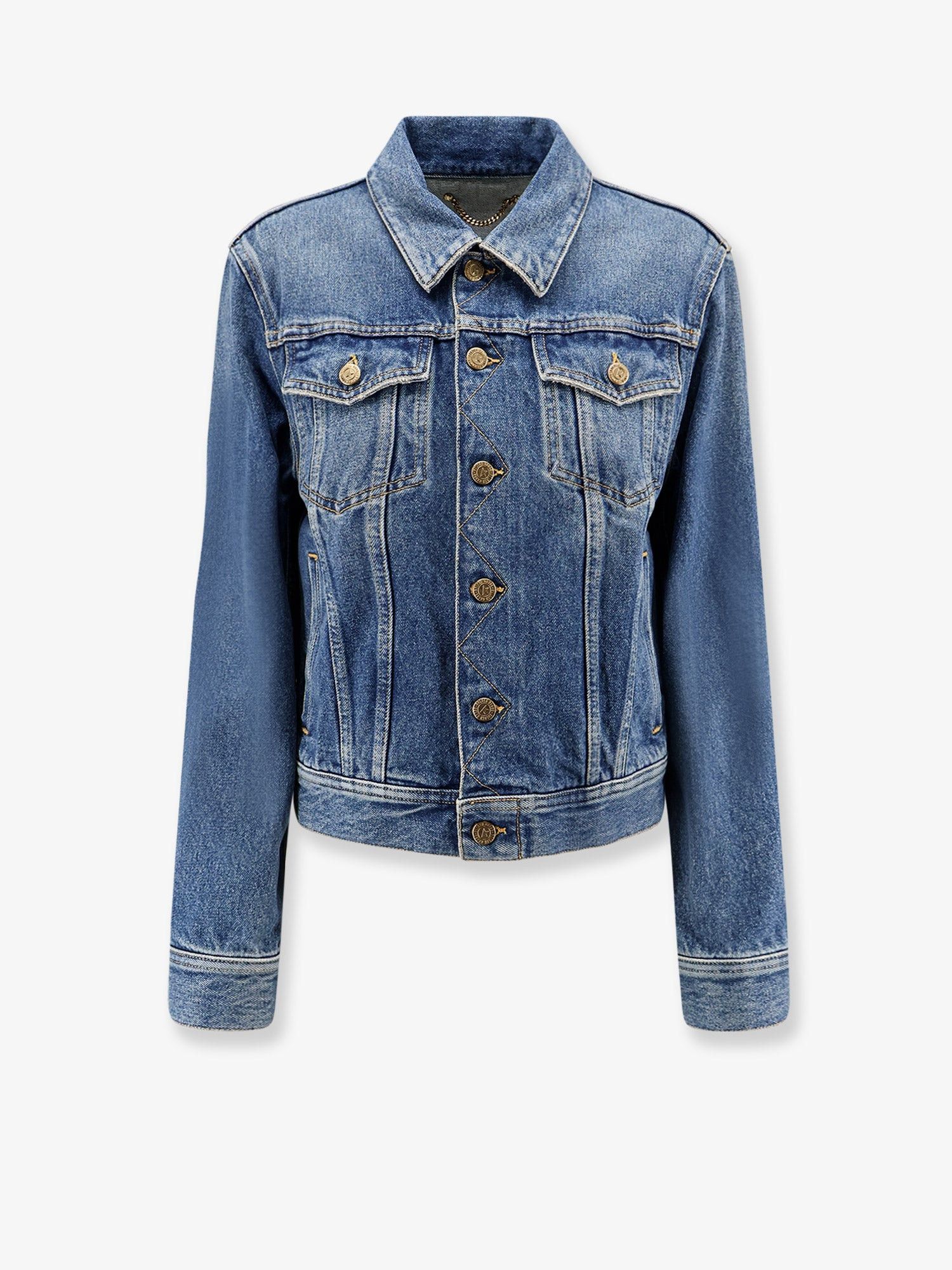Golden Goose Slim Fit Denim Jacket Size M / US 6-8 / IT 42-44 - 1 Thumbnail