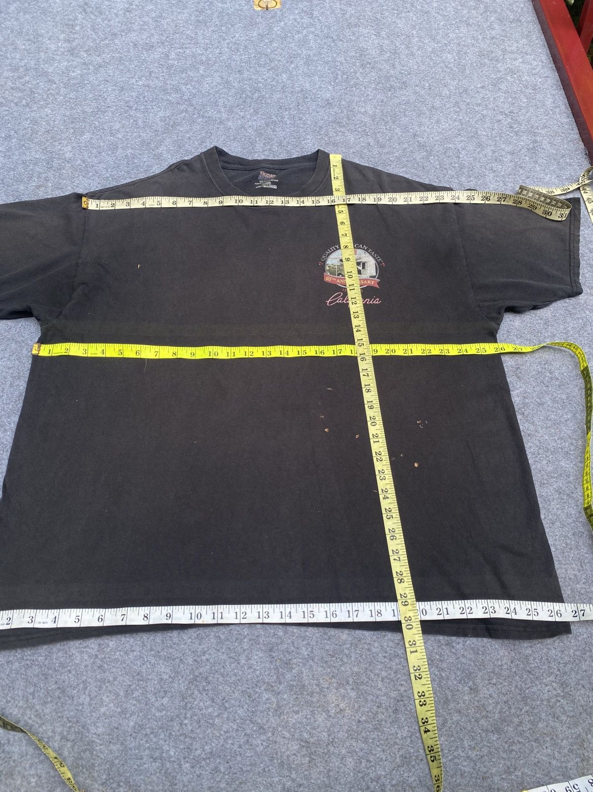 Hanes × Vintage Vintage califonia in n out hamburger anniversary Size US XL / EU 56 / 4 - 15 Thumbnail