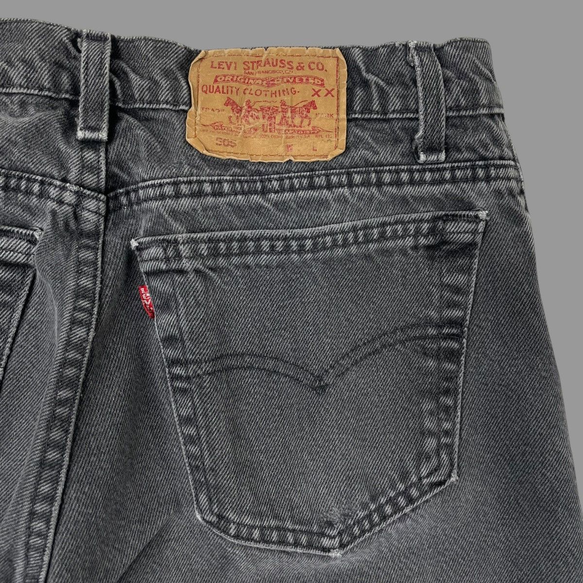 Levi's × Vintage Vintage 1990 Levi’s faded denim jeans Size US 30 / EU 46 - 6 Thumbnail