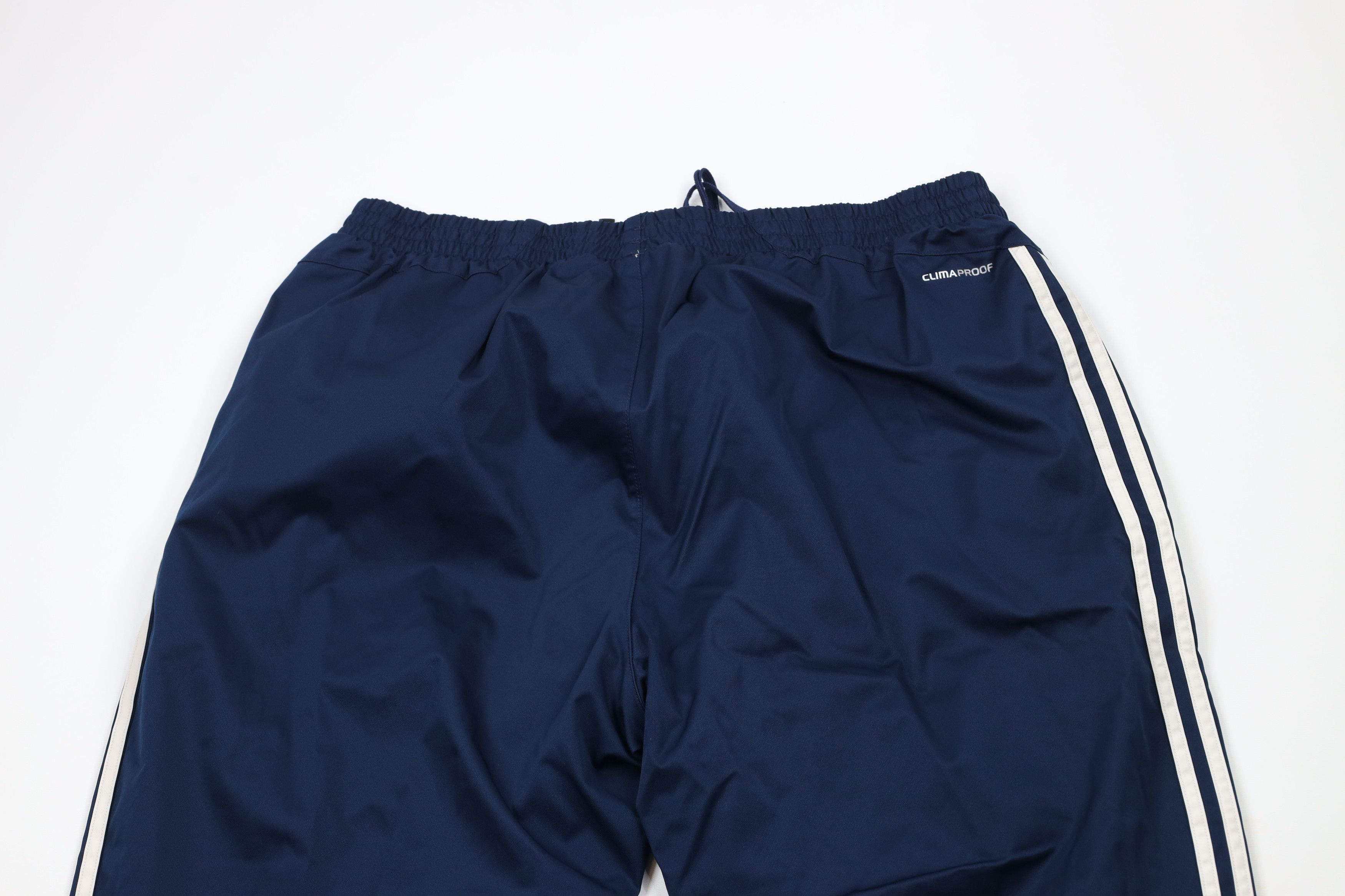 Adidas × Vintage Vintage Y2K Adidas Striped Lined Wide Leg Windbreaker Pants Size US 40 / EU 56 - 12 Thumbnail