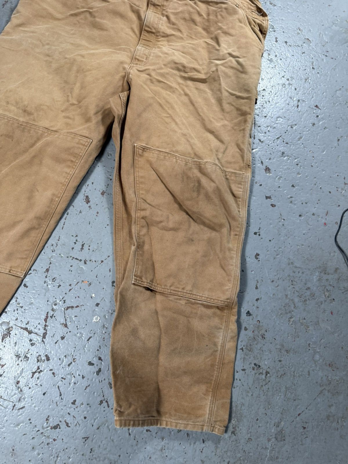 Carhartt Distressed Vintage Carhartt Overalls Size US 44 / EU 60 - 2 Thumbnail